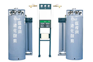 可搬式酸素自動切換型供給装置